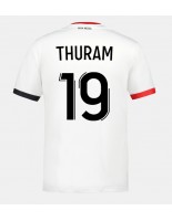 OGC Nice Khephren Thuram #19 Vieraspaita 2023-24 Lyhythihainen